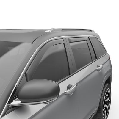 EGR 4pc Matte Finish In-channel Window Visors for Grand Cherokee (WL)