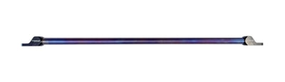 Torque Solutions 23+Toyota Corolla GR Rear Shock Tower Brace-Titanium Burnt Purple / Blue