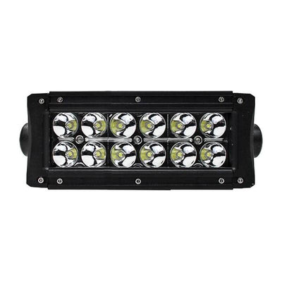 Westin EF2 LED Light Bar Double Row 6 inch Spot w/3W Epistar - Black