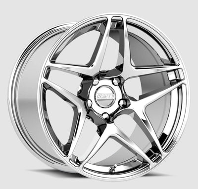 Kansei K15X Astro 18x10.5in / 5x114.3 BP / 12mm Offset / 73.1mm Bore - Chrome