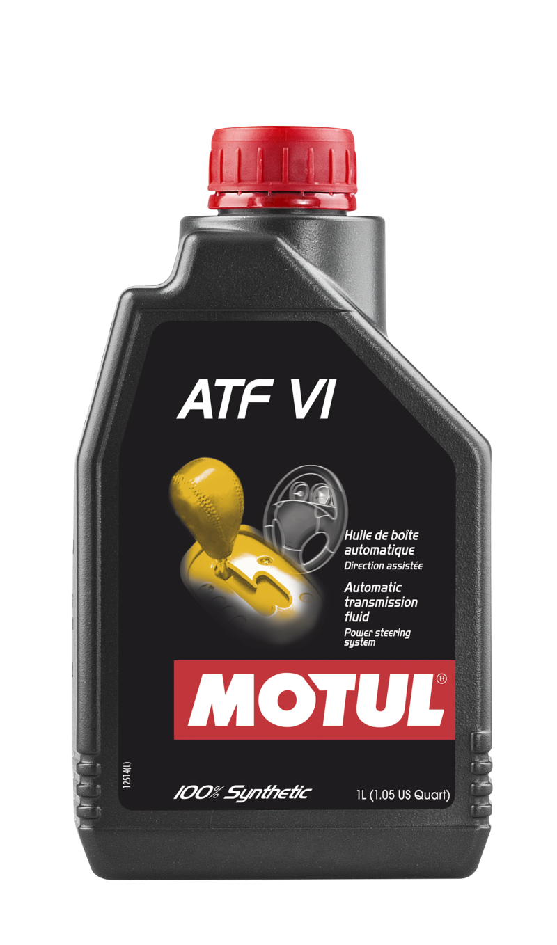 Mach Yeti Racing Motul 1L Transmission Fluid ATF VI 100% Synthetic – Mach Yeti Racing