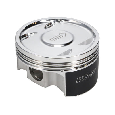 Manley Subaru 2.5L EJ257 WRX STi Piston Set - 99.55mm Bore 1.209in CH, -17.00 CC