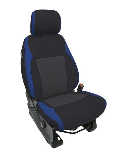 PRP 2021+ Ford 150/ 2023+ SuperDuty Front Seat Covers (Pair) - Blue