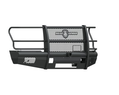 Road Armor 17-20 Ford F-250 Vaquero Front Bumper Full Guard 2in Receiver - Tex Blk