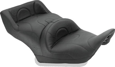 Mustang 12-17 Honda Gold Wing Standard Touring Heated 1PC Seat - Black