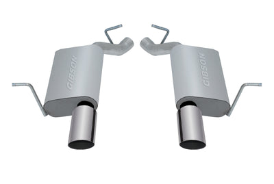 Gibson 11-18 Jeep Grand Cherokee Laredo 3.6L 2.25in Axle-Back Dual Exhaust - Stainless