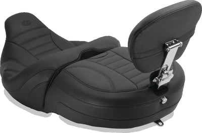 Mustang 97-07 Harley Rd King, 06-07 Str Glide ,00-05 Eagle Wide Tripper 1PC Seat-Black