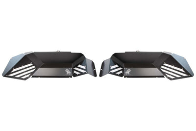 Fishbone Offroad 2020+ JT Gladiator Rear - Black Aluminum Inner Fenders