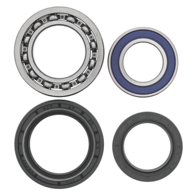 QuadBoss 00-01 Yamaha YFM400 Kodiak 2x4 (02) Rear ATV Wheel Bearing & Seal Kit