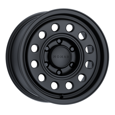 Nomad N501SB Convoy 17x8.5in / 6x139.7 BP / 0mm Offset / 106.1mm Bore - Satin Black Wheel