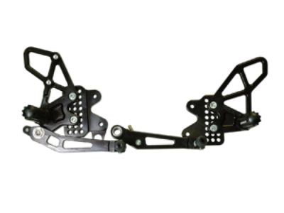 Vortex Racing 09-16 Suzuki GSX-R1000 Rear Set- Black