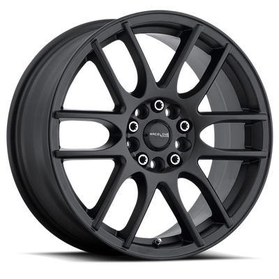 Raceline 141B Mystique 16x7in / 4x100/4x108 BP / 40mm Offset / 72.62mm Bore - Satin Black Wheel