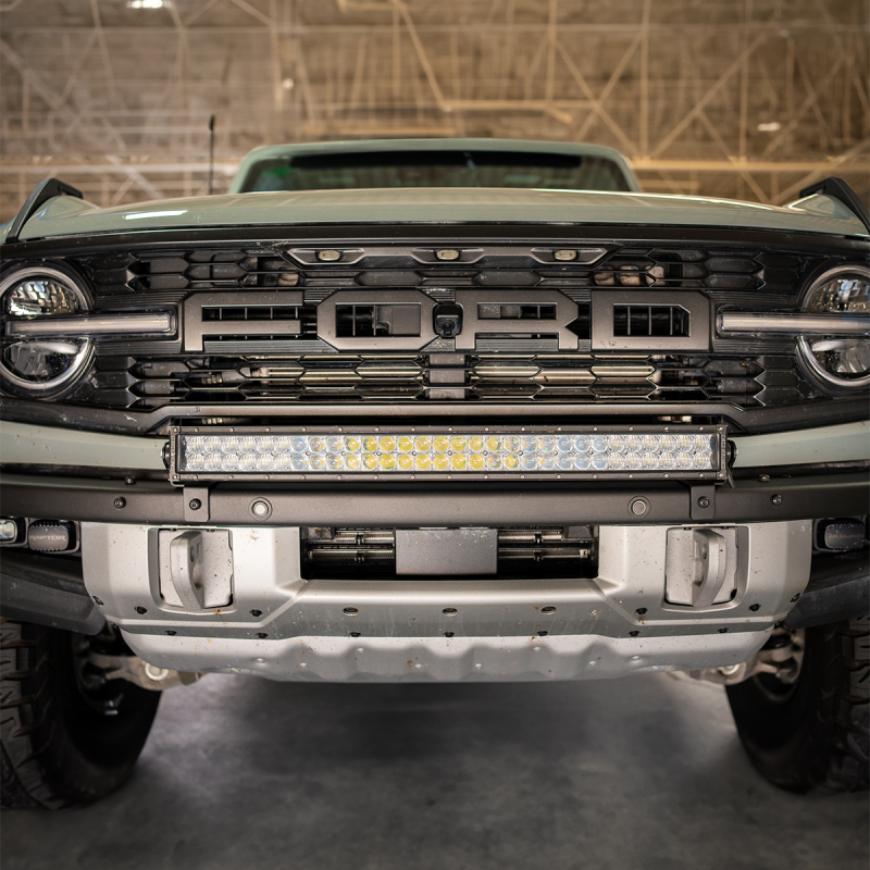 Mach Yeti Racing Cali Raised 2021+ Ford Raptor Bumper Light Bar Mounting Kit - 5D Optic ...