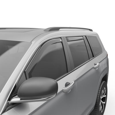 EGR 4pc Matte Finish In-channel Window Visors for Grand Cherokee L (WL)