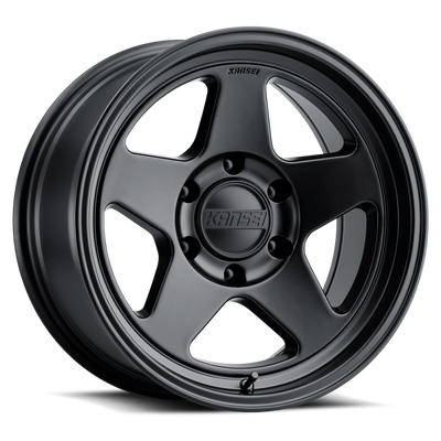 Kansei 17x8.5 6X139.7 BP 0mm Offset KNP Off-Road Wheel - Matte Black