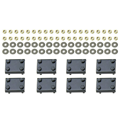 Westin 04-14 Ford F-150 SuprCab/SuprCrew (Excl Heritage) Premier Oval Nerf Step Bar Mount Kit - Blk