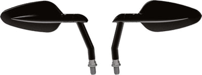 Burly Brand Radar Mirror Set - Black