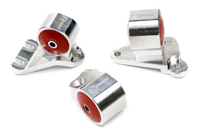 Innovative 96-00 Civic B/D Series Silver Aluminum Mount 85A Bushing (LH Side Mount Only)