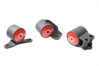 Innovative 98-02 Honda Accord F/H-Series Black Steel 85A Bushing Front Mount / F&H Series Trans