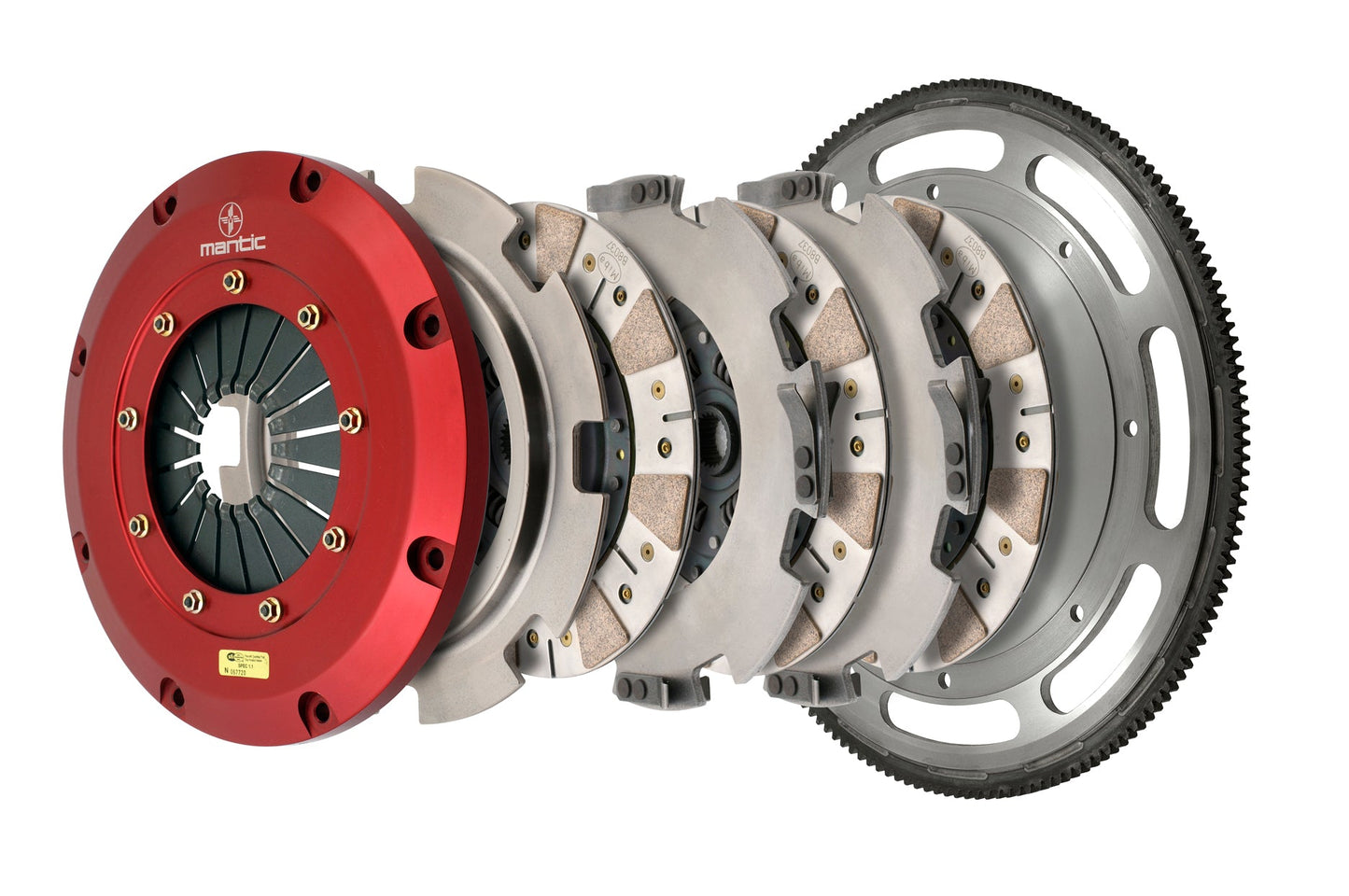 Mantic 2011-2017 Mustang GT Triple Disc Clutch Ceremetallic M931236