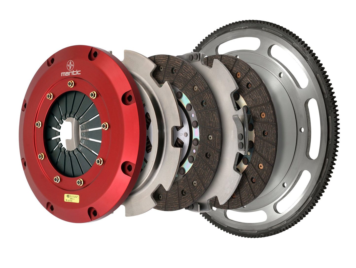 T56 Swap 2011-2017 Mustang GT Twin Disc Clutch Organic M924236
