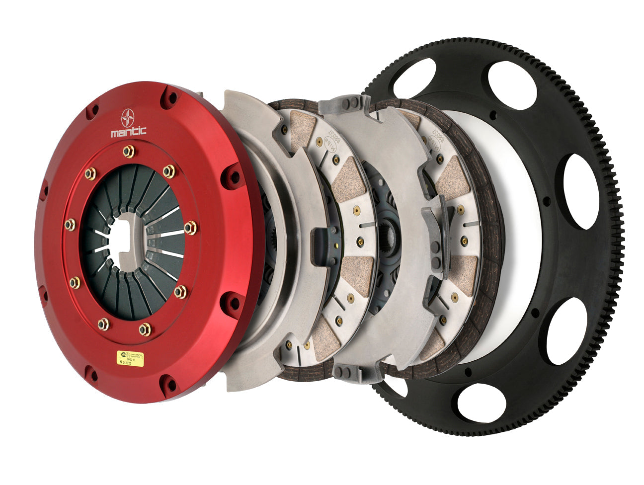 Twin Disc Clutch 1997-2004 C5 Corvette Z06 Heavy Flywheel - Ceremetallic